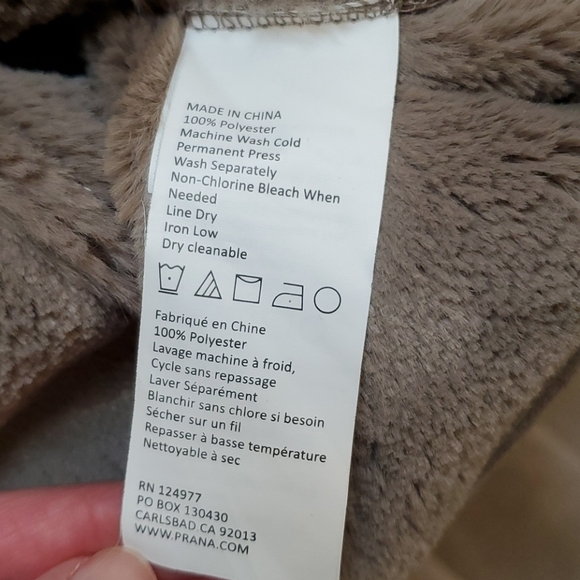 PRANA Earth Gray Lilith Jacket Medium - Picture 7 of 8